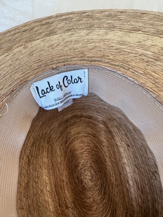 Lack of Color Palma Wide Brim Fedora in Small/Medium main image 5